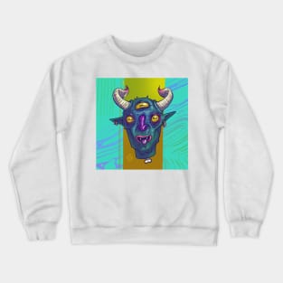 Demon`s Head Crewneck Sweatshirt